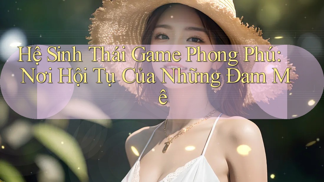 Hệ Sinh Thái Game Phong Phú: Nơi Hội Tụ Của Những Đam Mê Hệ Sinh Thái Game Phong Phú: Nơi Hội Tụ Của Những Đam Mê