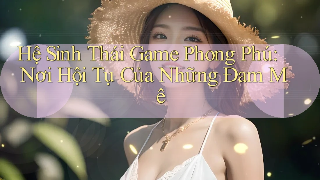 Hệ Sinh Thái Game Phong Phú: Nơi Hội Tụ Của Những Đam Mê Hệ Sinh Thái Game Phong Phú: Nơi Hội Tụ Của Những Đam Mê