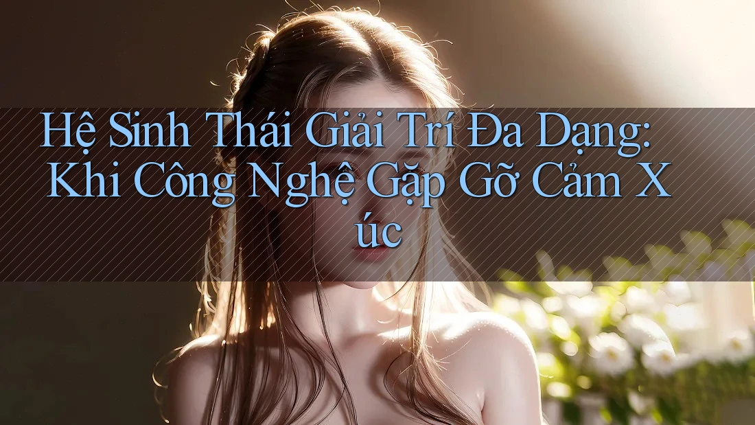 Hệ Sinh Thái Giải Trí Đa Dạng: Khi Công Nghệ Gặp Gỡ Cảm Xúc