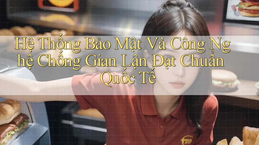 Hệ Thống Bảo Mật Và Công Nghệ Chống Gian Lận Đạt Chuẩn Quốc Tế Hệ Thống Bảo Mật Và Công Nghệ Chống Gian Lận Đạt Chuẩn Quốc Tế