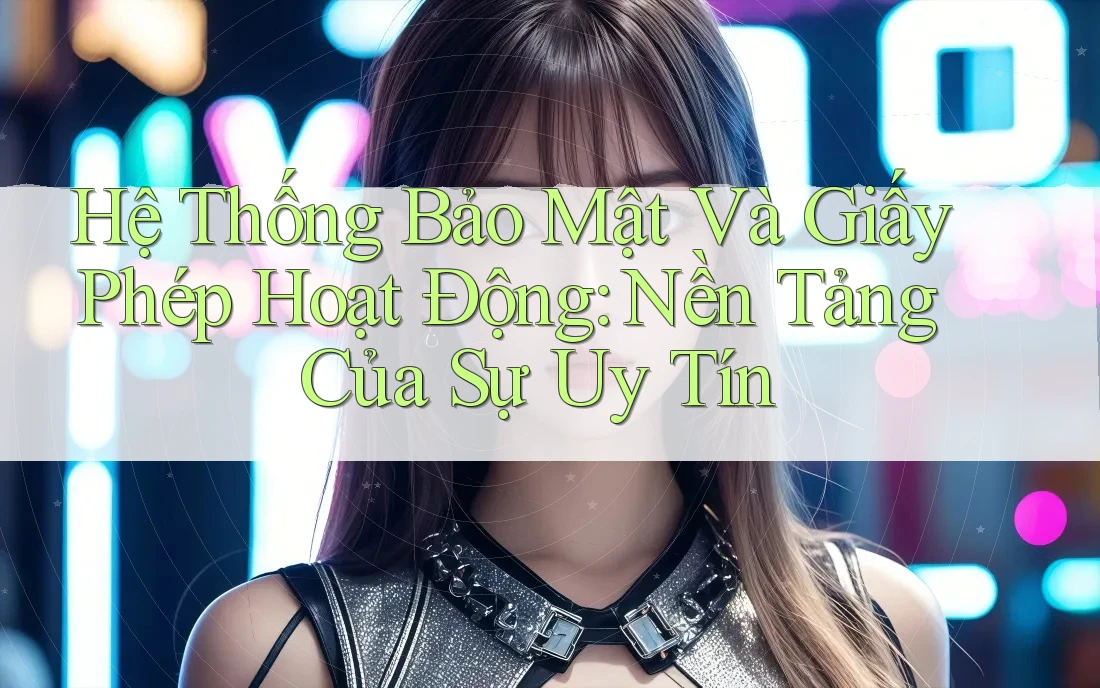 Hệ Thống Bảo Mật Và Giấy Phép Hoạt Động: Nền Tảng Của Sự Uy Tín Hệ Thống Bảo Mật Và Giấy Phép Hoạt Động: Nền Tảng Của Sự Uy Tín