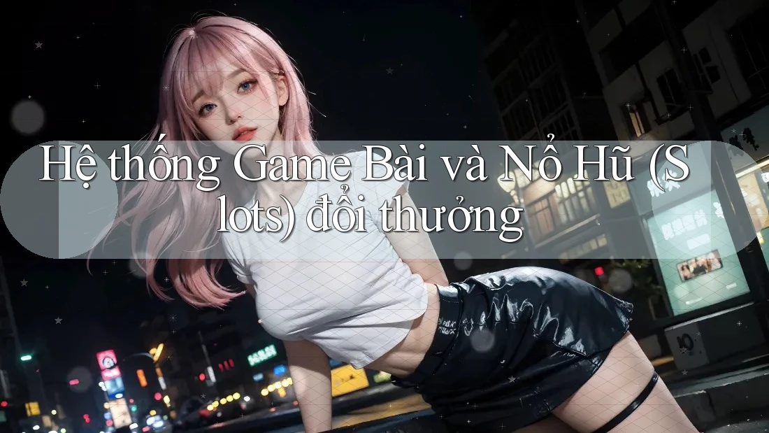 Hệ thống Game Bài và Nổ Hũ (Slots) đổi thưởng
