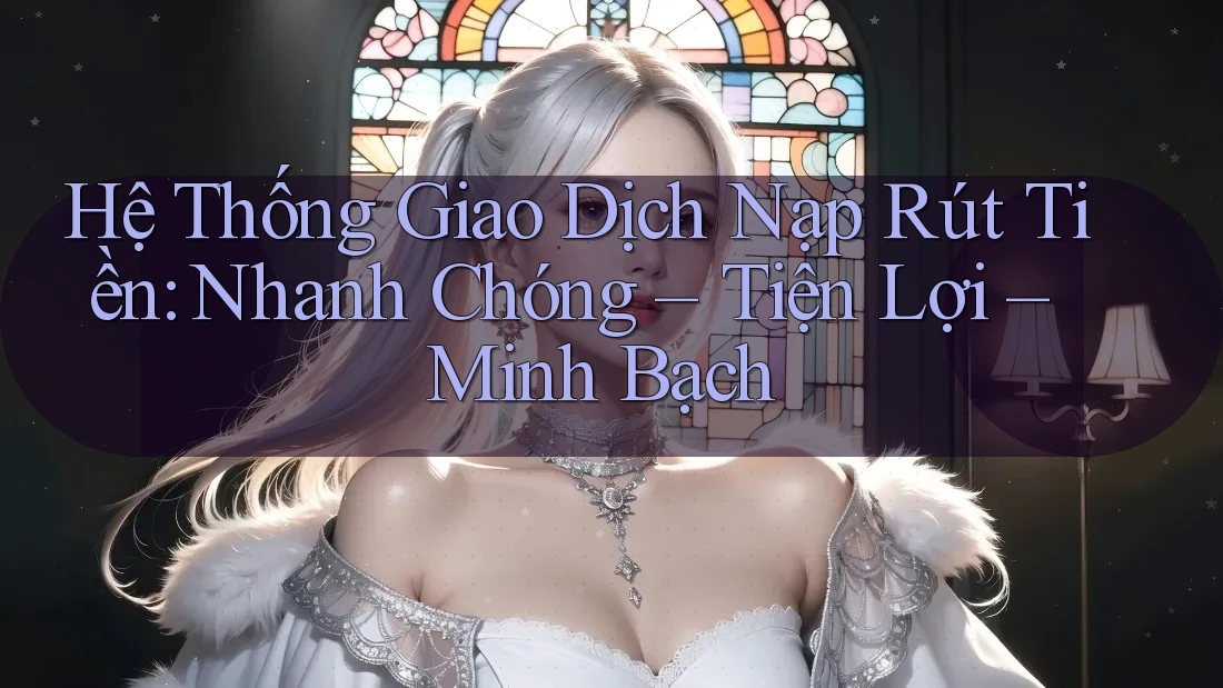Hệ Thống Giao Dịch Nạp Rút Tiền: Nhanh Chóng – Tiện Lợi – Minh Bạch Hệ Thống Giao Dịch Nạp Rút Tiền: Nhanh Chóng – Tiện Lợi – Minh Bạch
