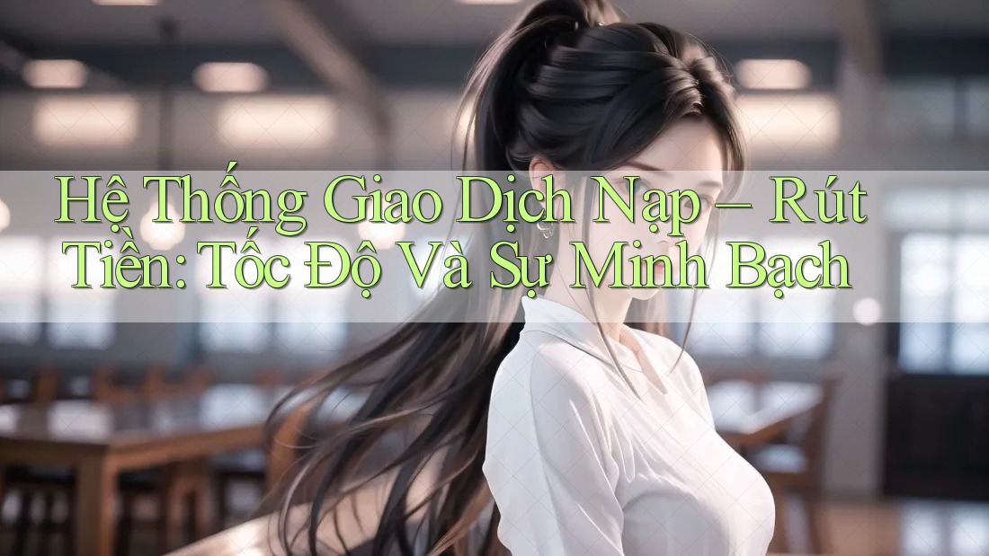 Hệ Thống Giao Dịch Nạp – Rút Tiền: Tốc Độ Và Sự Minh Bạch