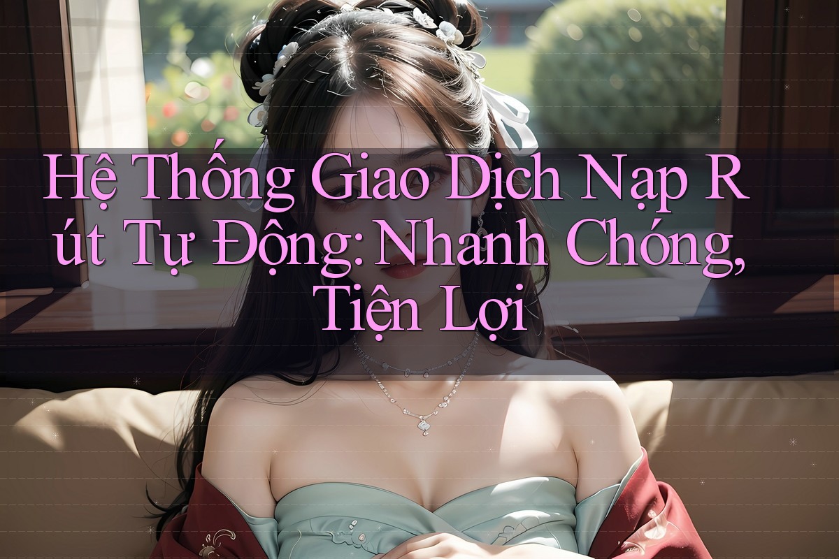 Hệ Thống Giao Dịch Nạp Rút Tự Động: Nhanh Chóng, Tiện Lợi