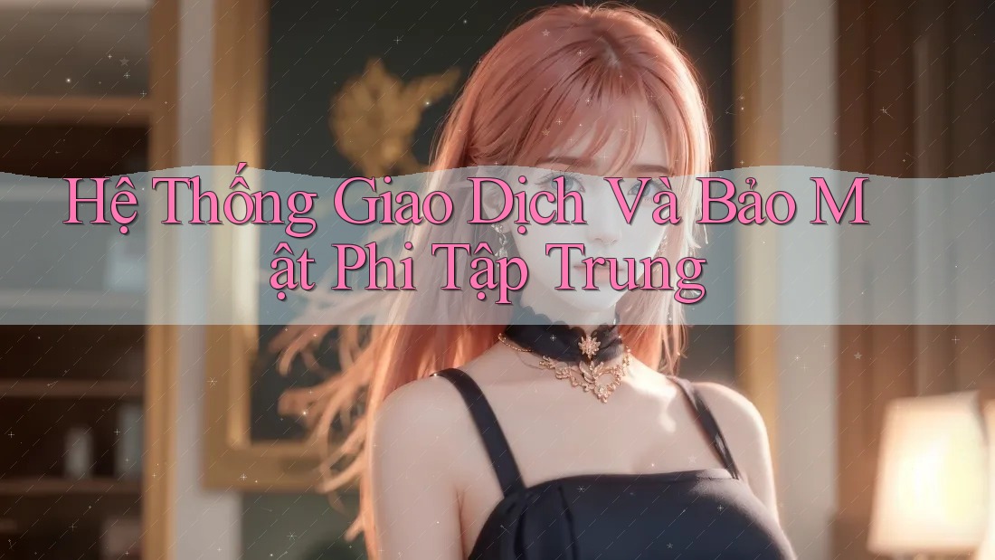 Hệ Thống Giao Dịch Và Bảo Mật Phi Tập Trung Hệ Thống Giao Dịch Và Bảo Mật Phi Tập Trung