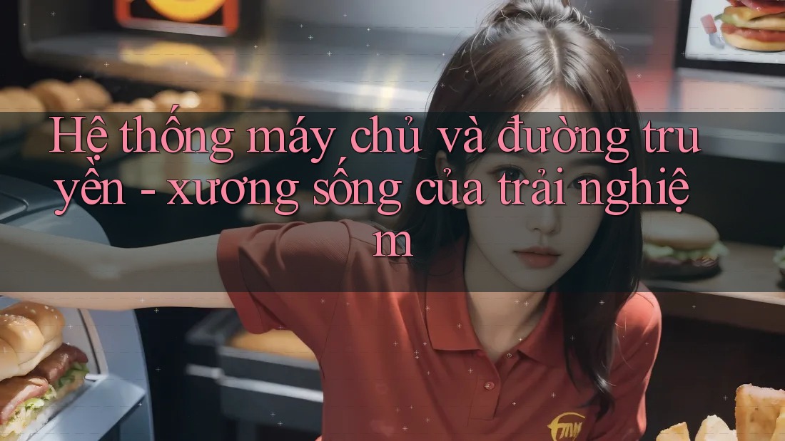 Hệ thống máy chủ và đường truyền - xương sống của trải nghiệm