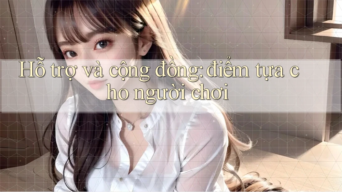 Hỗ trợ và cộng đồng: điểm tựa cho người chơi