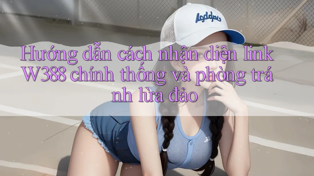 Hướng dẫn cách nhận diện link W388 chính thống và phòng tránh lừa đảo Hướng dẫn cách nhận diện link W388 chính thống và phòng tránh lừa đảo