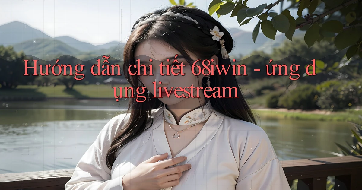 Hướng dẫn chi tiết 68iwin   ứng dụng livestream