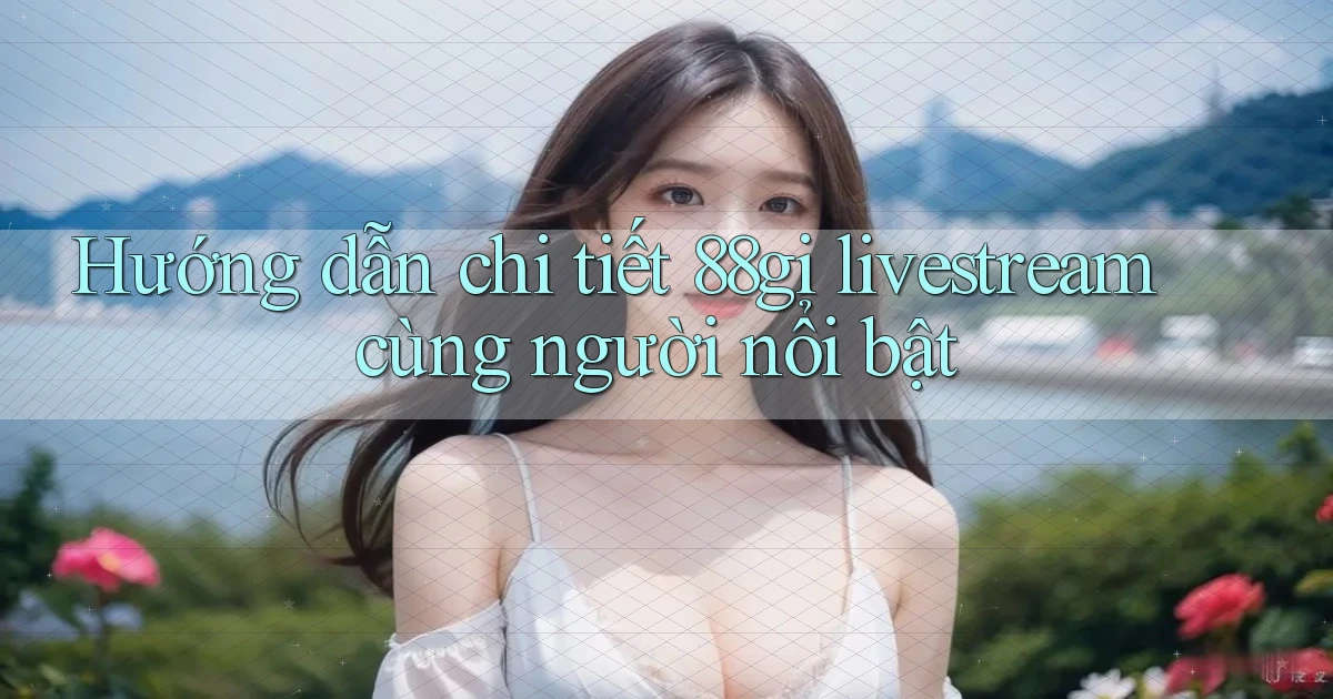 Hướng dẫn chi tiết 88gi livestream cùng người nổi bật