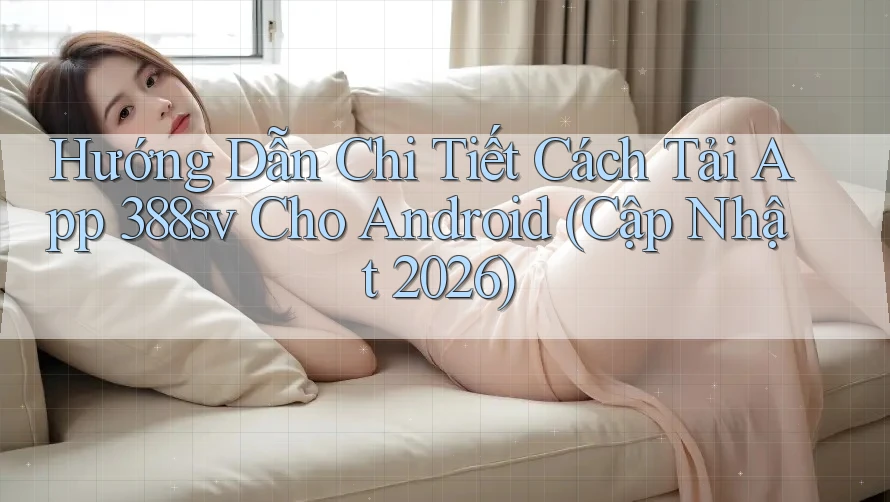 Hướng Dẫn Chi Tiết Cách Tải App 388sv Cho Android (Cập Nhật 2026)