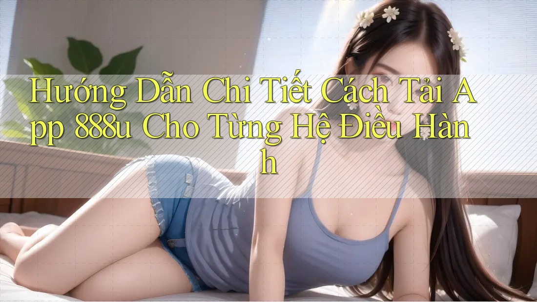 Hướng Dẫn Chi Tiết Cách Tải App 888u Cho Từng Hệ Điều Hành Hướng Dẫn Chi Tiết Cách Tải App 888u Cho Từng Hệ Điều Hành