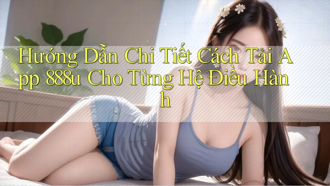 Hướng Dẫn Chi Tiết Cách Tải App 888u Cho Từng Hệ Điều Hành
