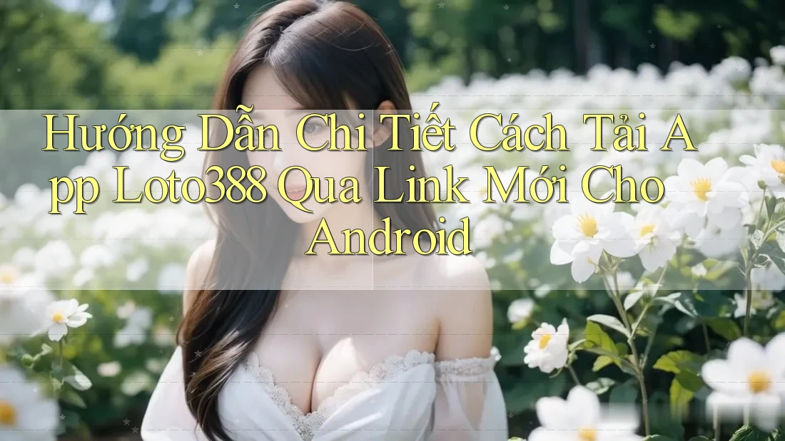 Hướng Dẫn Chi Tiết Cách Tải App Loto388 Qua Link Mới Cho Android Hướng Dẫn Chi Tiết Cách Tải App Loto388 Qua Link Mới Cho Android