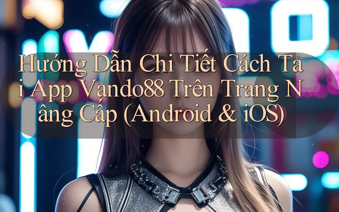 Hướng Dẫn Chi Tiết Cách Tải App Vando88 Trên Trang Nâng Cấp (Android & iOS)