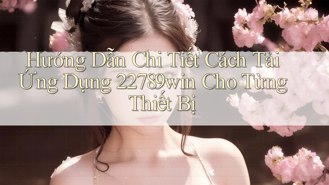 Hướng Dẫn Chi Tiết Cách Tải Ứng Dụng 22789win Cho Từng Thiết Bị