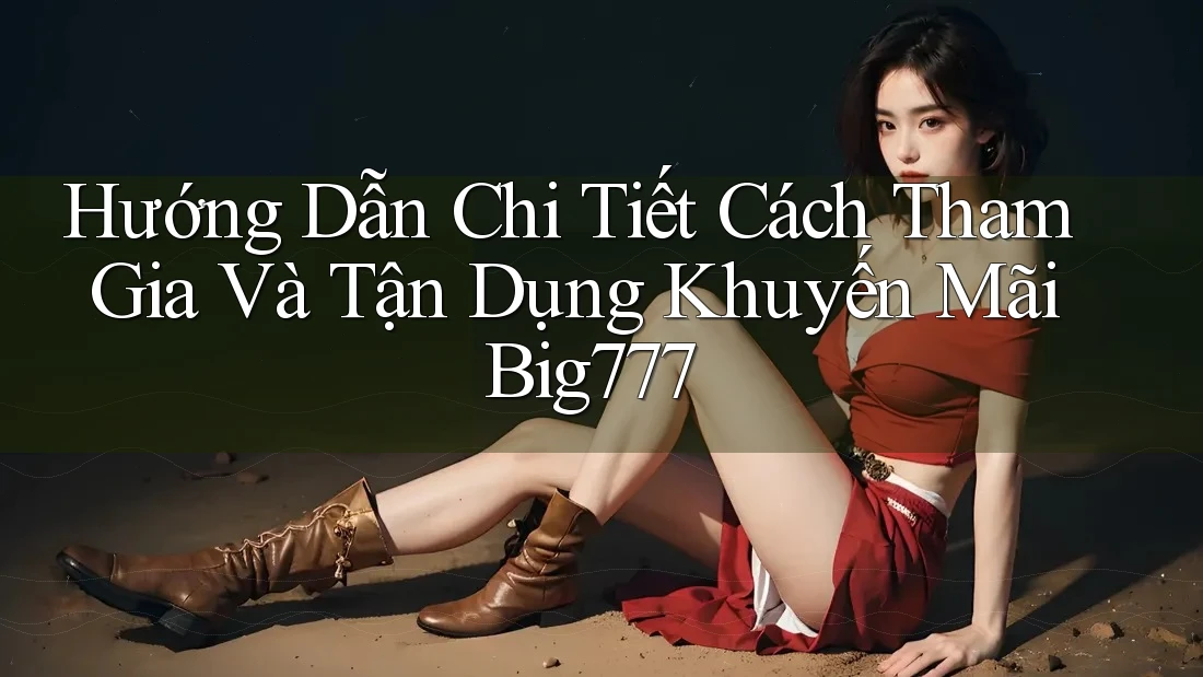 Hướng Dẫn Chi Tiết Cách Tham Gia Và Tận Dụng Khuyến Mãi Big777