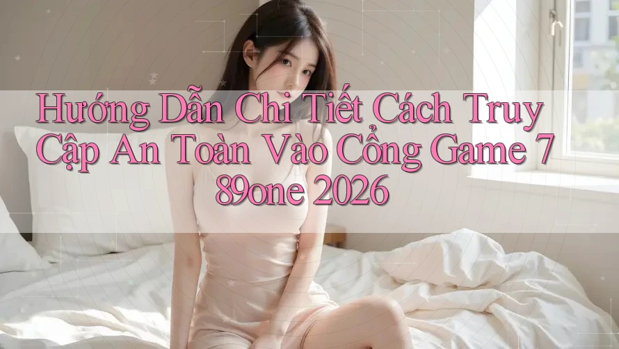 Hướng Dẫn Chi Tiết Cách Truy Cập An Toàn Vào Cổng Game 789one 2026 Hướng Dẫn Chi Tiết Cách Truy Cập An Toàn Vào Cổng Game 789one 2026