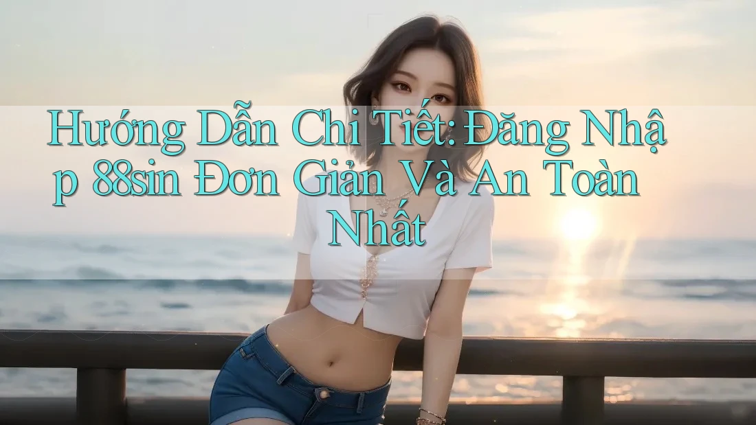 Hướng Dẫn Chi Tiết: Đăng Nhập 88sin Đơn Giản Và An Toàn Nhất Hướng Dẫn Chi Tiết: Đăng Nhập 88sin Đơn Giản Và An Toàn Nhất