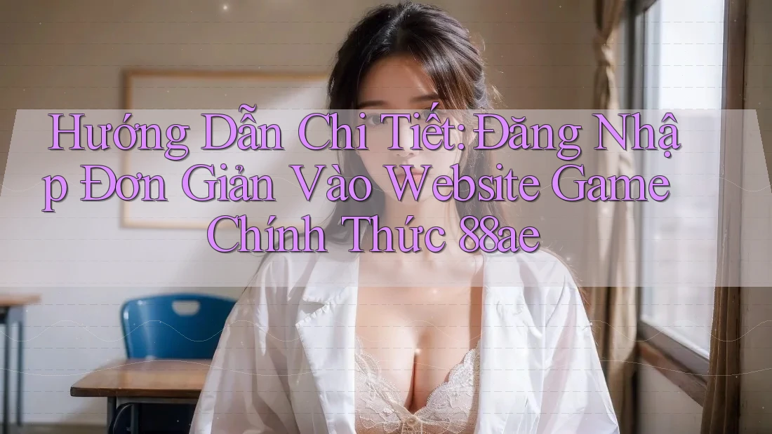 Hướng Dẫn Chi Tiết: Đăng Nhập Đơn Giản Vào Website Game Chính Thức 88ae Hướng Dẫn Chi Tiết: Đăng Nhập Đơn Giản Vào Website Game Chính Thức 88ae