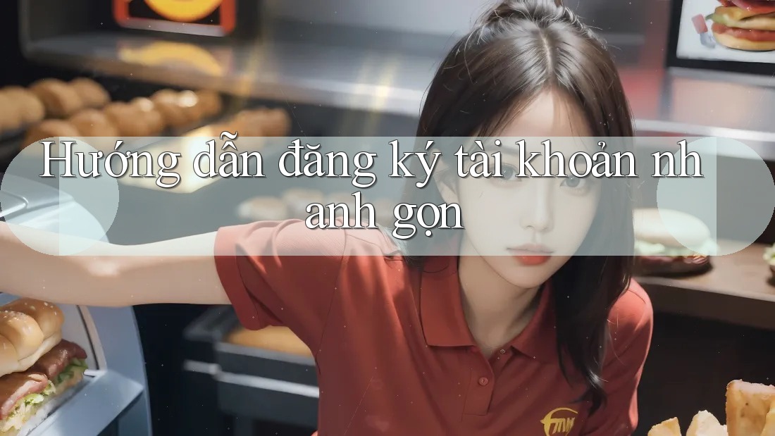 Hướng dẫn đăng ký tài khoản nhanh gọn