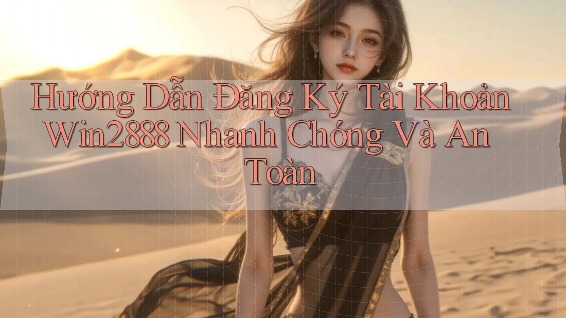 Hướng Dẫn Đăng Ký Tài Khoản Win2888 Nhanh Chóng Và An Toàn
