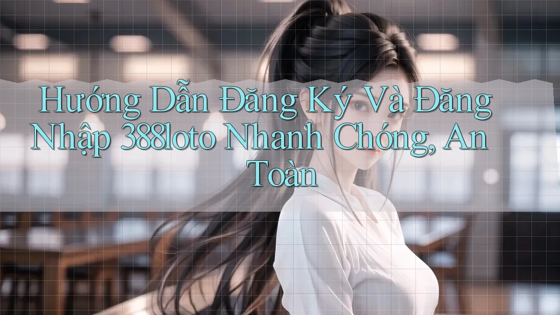 Hướng Dẫn Đăng Ký Và Đăng Nhập 388loto Nhanh Chóng, An Toàn