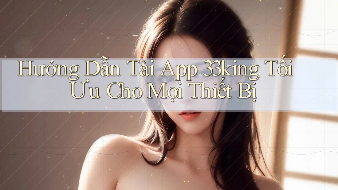 Hướng Dẫn Tải App 33king Tối Ưu Cho Mọi Thiết Bị Hướng Dẫn Tải App 33king Tối Ưu Cho Mọi Thiết Bị