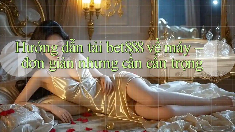 Hướng dẫn tải bet888 về máy – đơn giản nhưng cần cẩn trọng