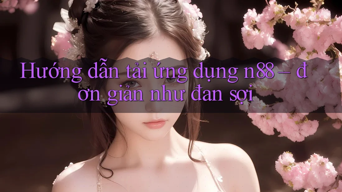 Hướng dẫn tải ứng dụng n88 – đơn giản như đan sợi Hướng dẫn tải ứng dụng n88 – đơn giản như đan sợi