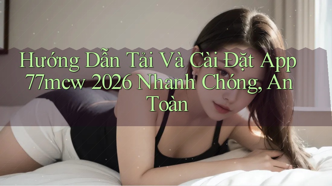 Hướng Dẫn Tải Và Cài Đặt App 77mcw 2026 Nhanh Chóng, An Toàn