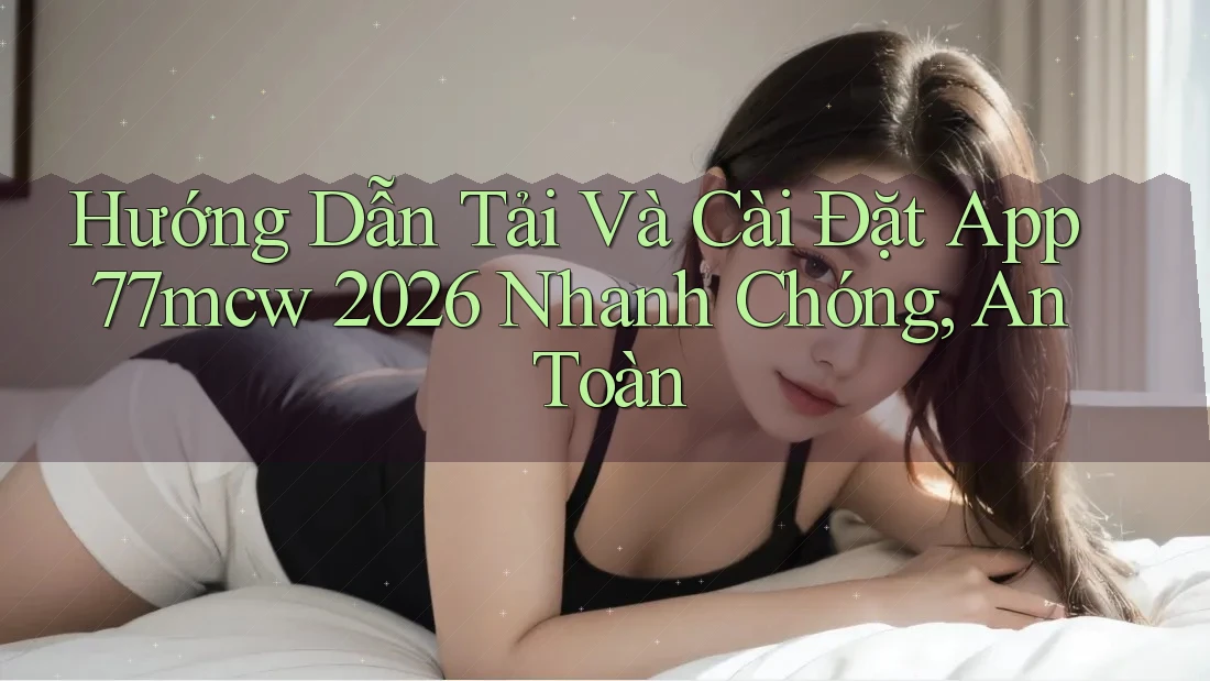 Hướng Dẫn Tải Và Cài Đặt App 77mcw 2026 Nhanh Chóng, An Toàn Hướng Dẫn Tải Và Cài Đặt App 77mcw 2026 Nhanh Chóng, An Toàn
