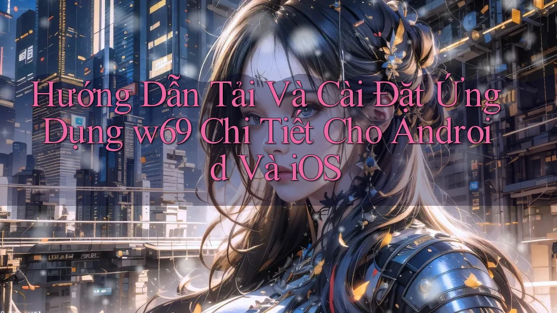 Hướng Dẫn Tải Và Cài Đặt Ứng Dụng w69 Chi Tiết Cho Android Và iOS Hướng Dẫn Tải Và Cài Đặt Ứng Dụng w69 Chi Tiết Cho Android Và iOS