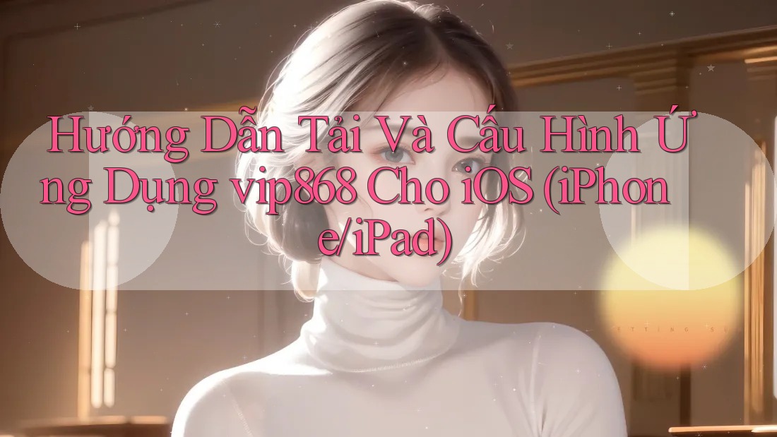 Hướng Dẫn Tải Và Cấu Hình Ứng Dụng vip868 Cho iOS (iPhone/iPad) Hướng Dẫn Tải Và Cấu Hình Ứng Dụng vip868 Cho iOS (iPhone/iPad)