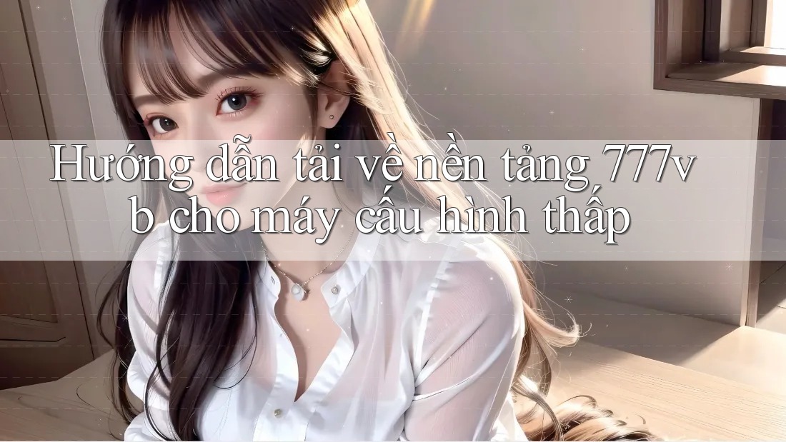 Hướng dẫn tải về nền tảng 777vb cho máy cấu hình thấp Hướng dẫn tải về nền tảng 777vb cho máy cấu hình thấp