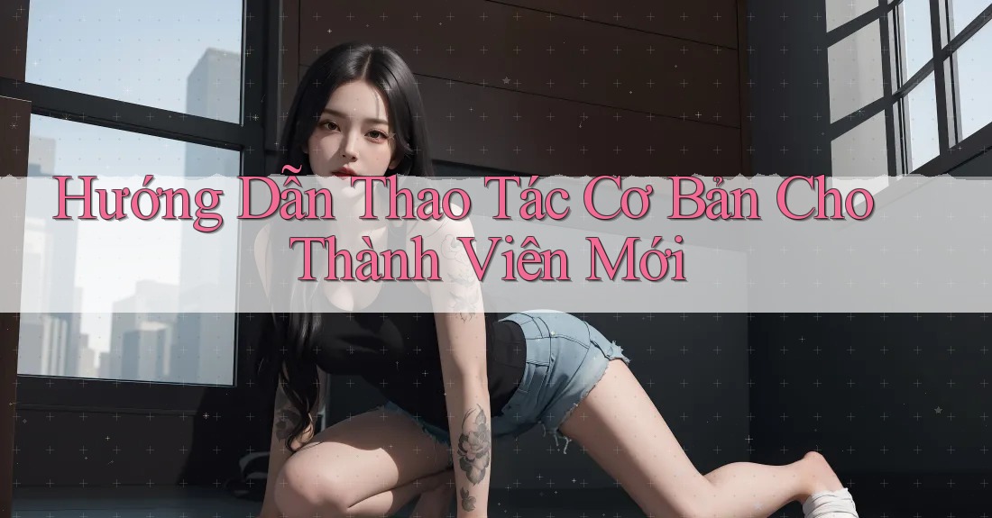 Hướng Dẫn Thao Tác Cơ Bản Cho Thành Viên Mới Hướng Dẫn Thao Tác Cơ Bản Cho Thành Viên Mới