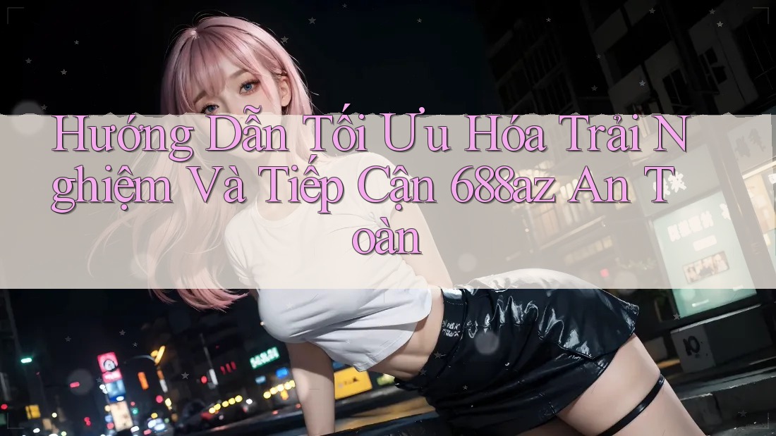 Hướng Dẫn Tối Ưu Hóa Trải Nghiệm Và Tiếp Cận 688az An Toàn
