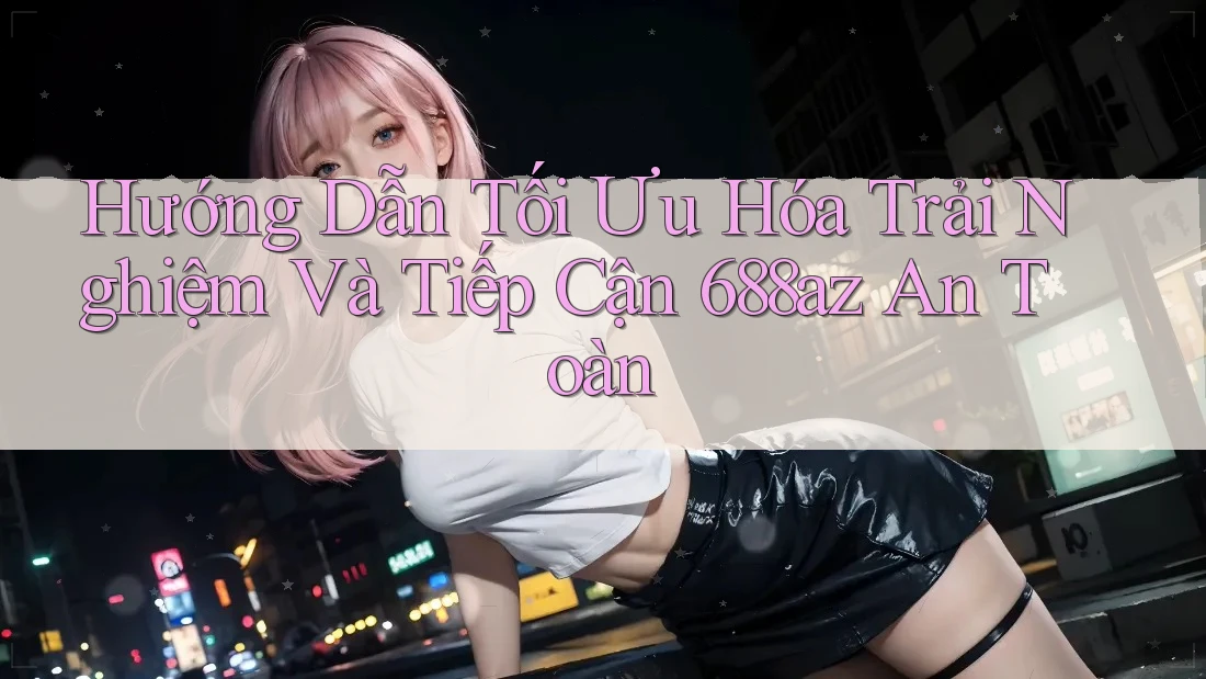Hướng Dẫn Tối Ưu Hóa Trải Nghiệm Và Tiếp Cận 688az An Toàn
