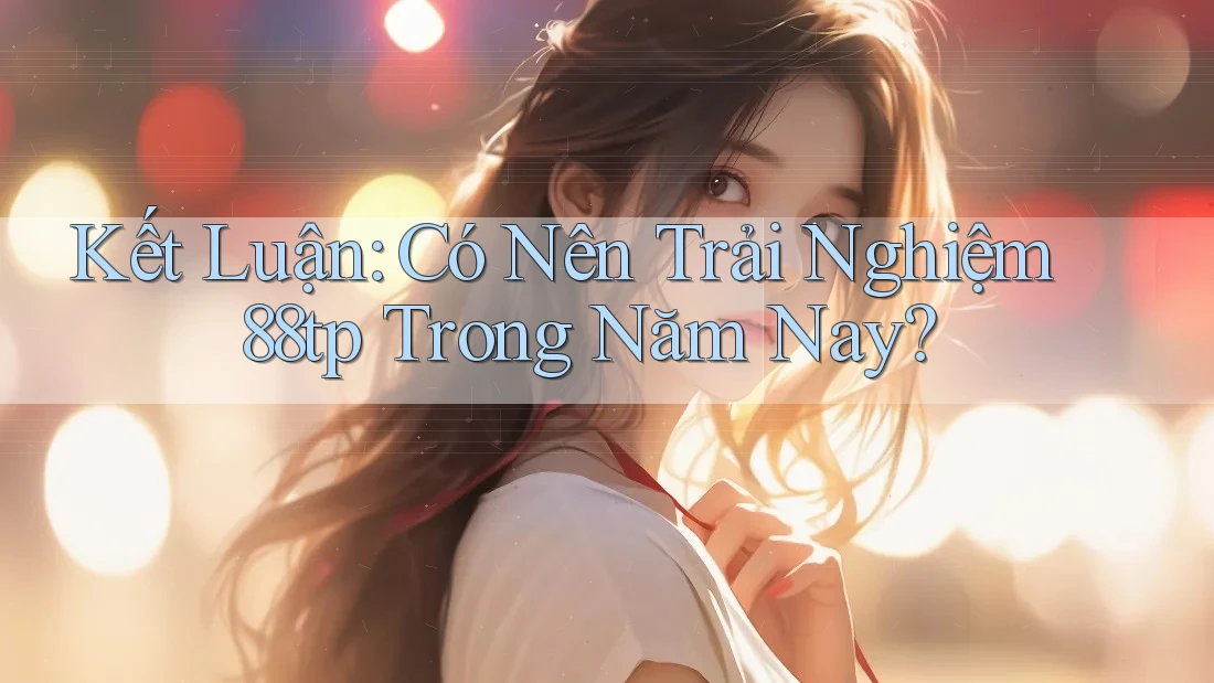 Kết Luận: Có Nên Trải Nghiệm 88tp Trong Năm Nay?