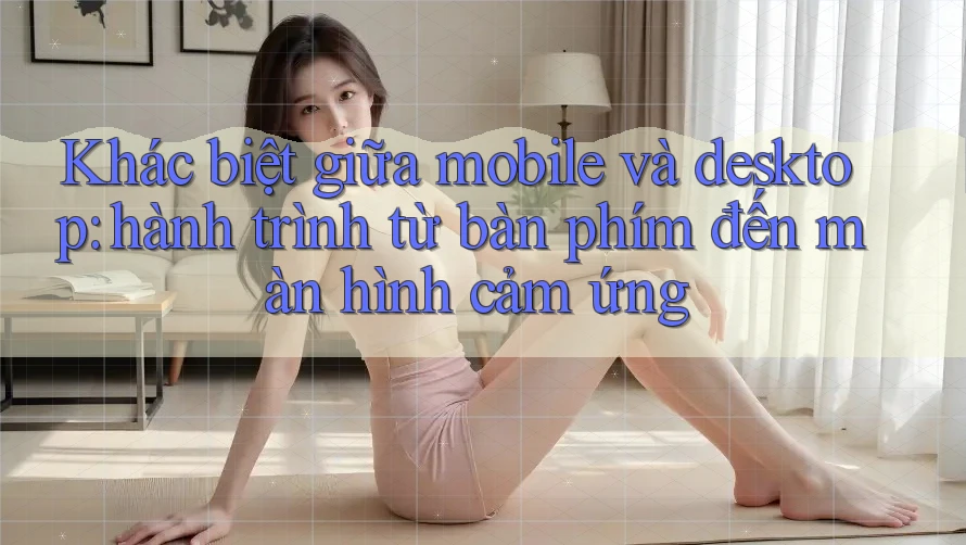 Khác biệt giữa mobile và desktop: hành trình từ bàn phím đến màn hình cảm ứng