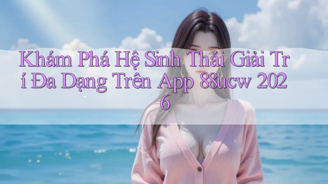 Khám Phá Hệ Sinh Thái Giải Trí Đa Dạng Trên App 88ucw 2026 Khám Phá Hệ Sinh Thái Giải Trí Đa Dạng Trên App 88ucw 2026