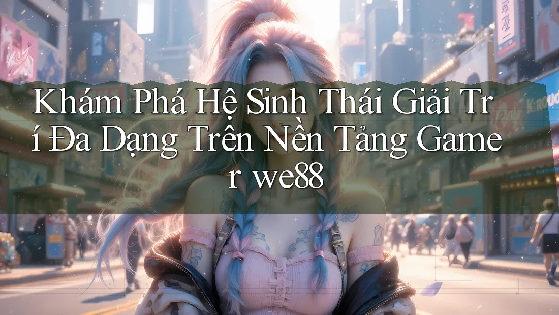Khám Phá Hệ Sinh Thái Giải Trí Đa Dạng Trên Nền Tảng Gamer we88