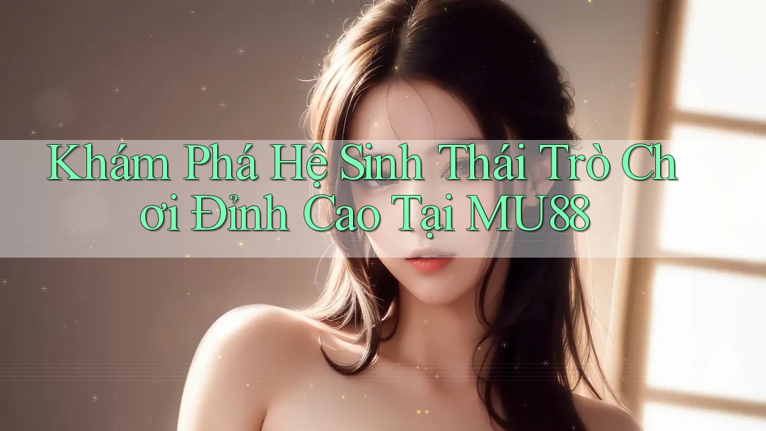 Khám Phá Hệ Sinh Thái Trò Chơi Đỉnh Cao Tại MU88 Khám Phá Hệ Sinh Thái Trò Chơi Đỉnh Cao Tại MU88