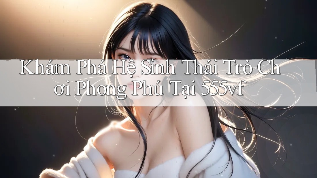 Khám Phá Hệ Sinh Thái Trò Chơi Phong Phú Tại 555vf Khám Phá Hệ Sinh Thái Trò Chơi Phong Phú Tại 555vf