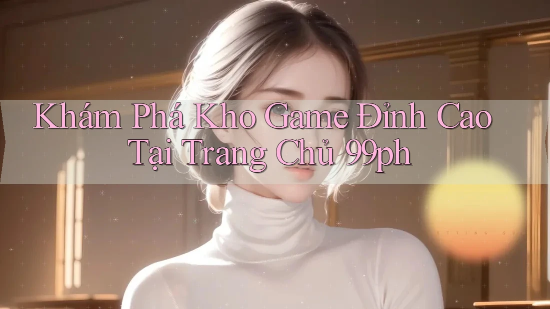 Khám Phá Kho Game Đỉnh Cao Tại Trang Chủ 99ph