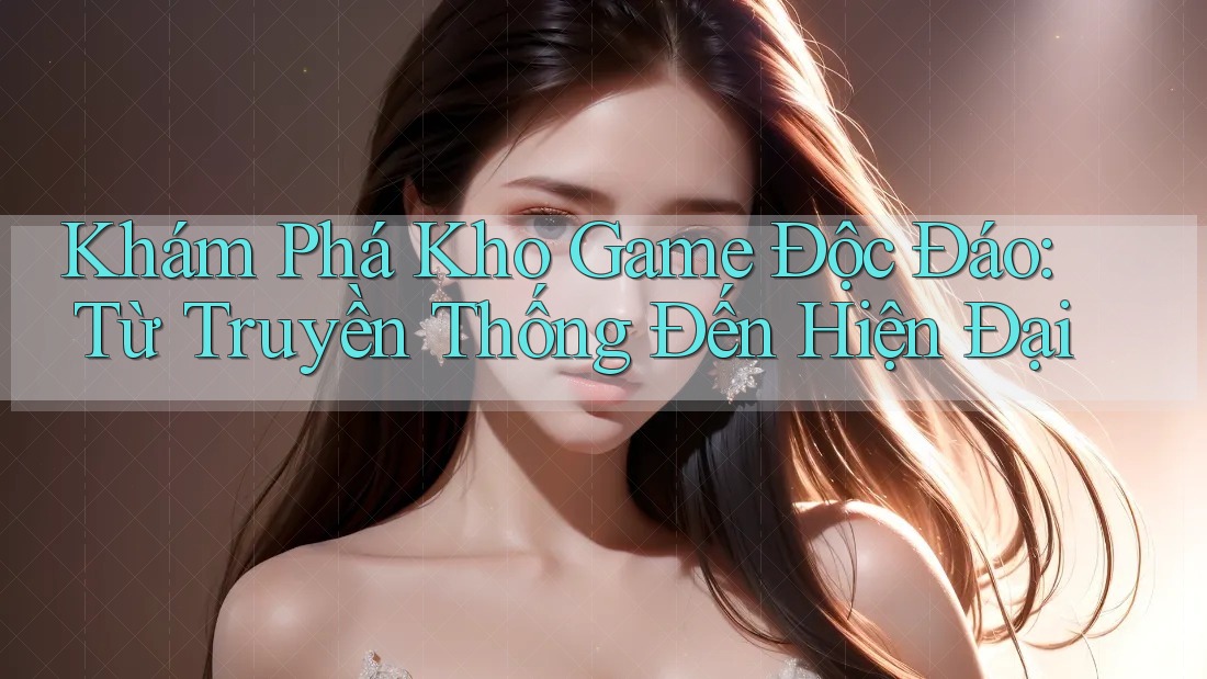 Khám Phá Kho Game Độc Đáo: Từ Truyền Thống Đến Hiện Đại