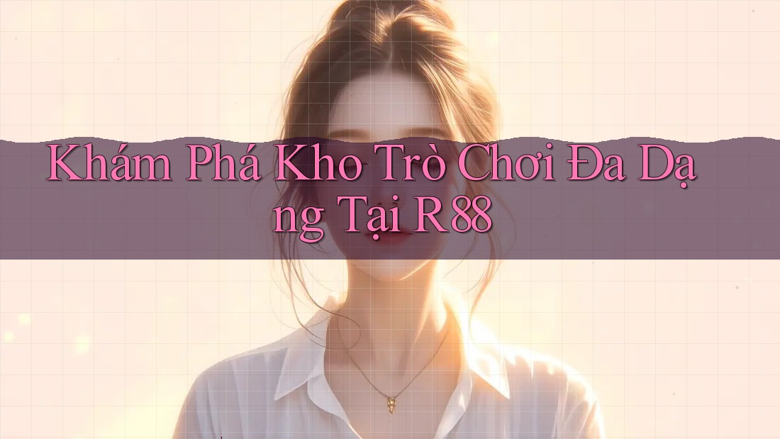 Khám Phá Kho Trò Chơi Đa Dạng Tại R88 Khám Phá Kho Trò Chơi Đa Dạng Tại R88