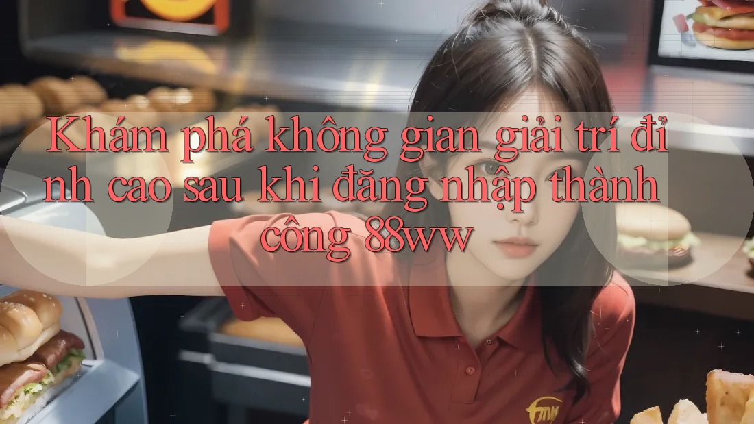 Khám phá không gian giải trí đỉnh cao sau khi đăng nhập thành công 88ww Khám phá không gian giải trí đỉnh cao sau khi đăng nhập thành công 88ww
