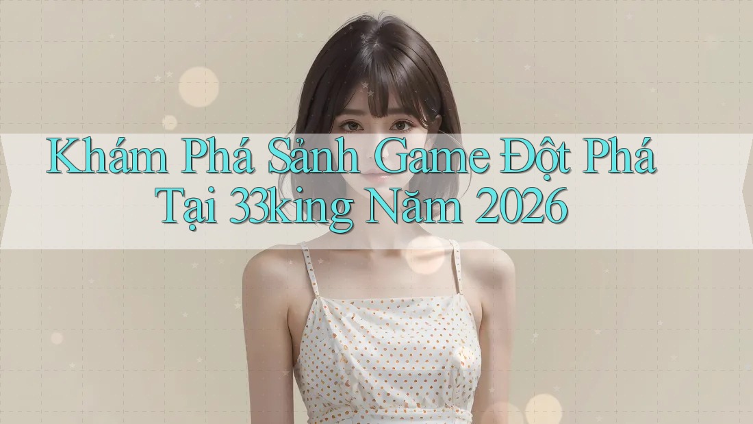 Khám Phá Sảnh Game Đột Phá Tại 33king Năm 2026 Khám Phá Sảnh Game Đột Phá Tại 33king Năm 2026